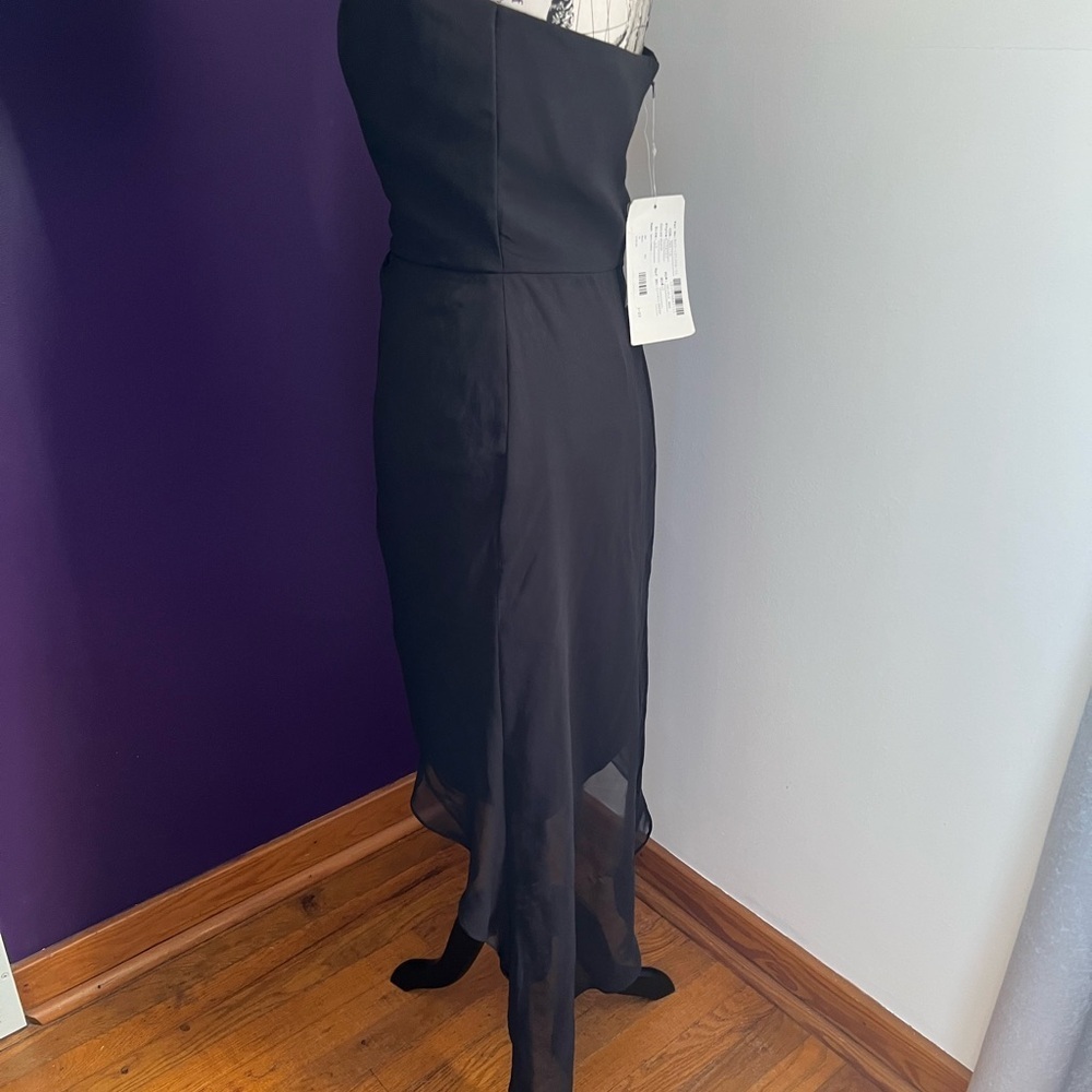 Belsoie Strapless Aysemmetrical Dress NWT - Picture 5 of 10
